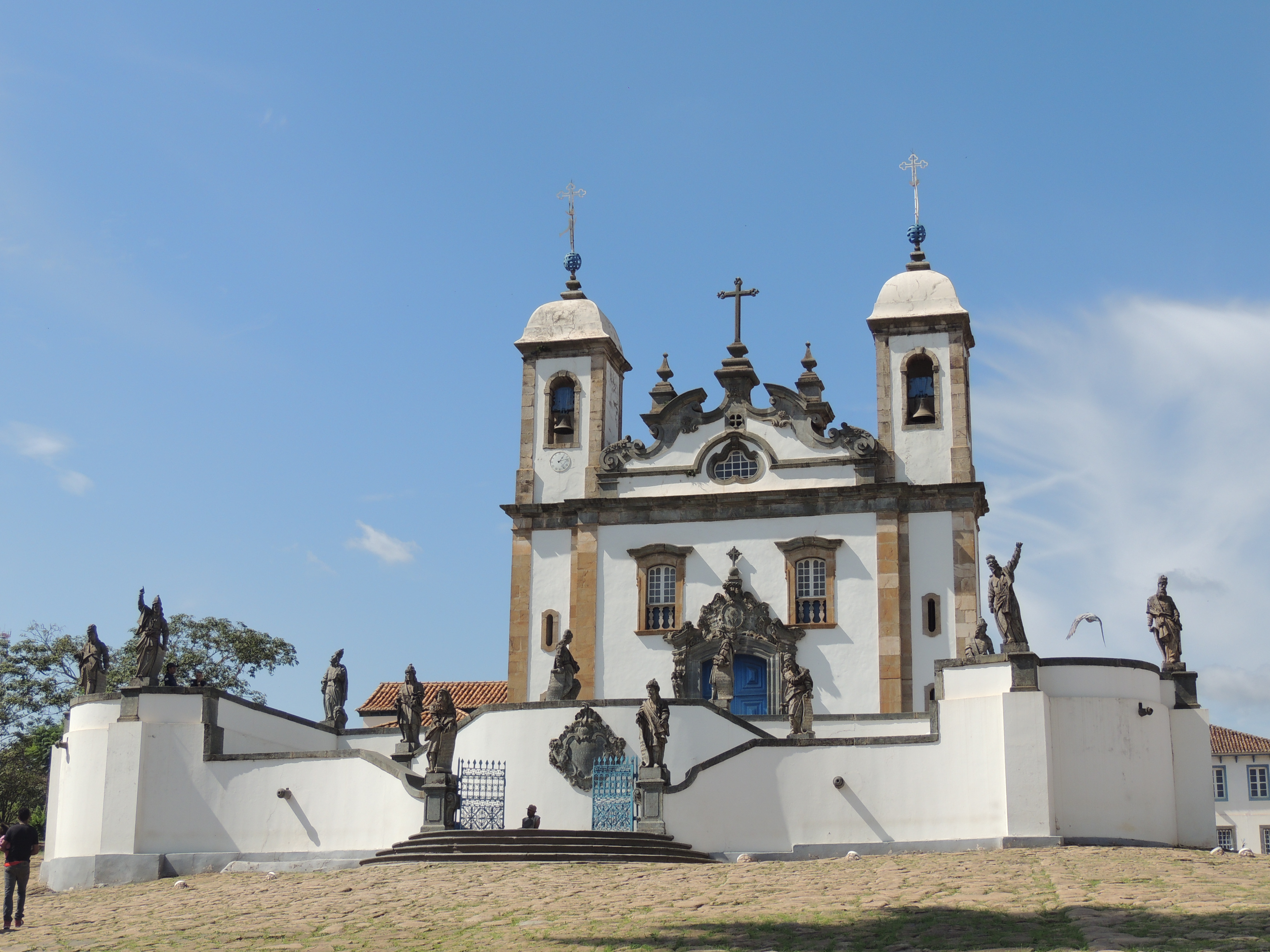 Imagem da Basílica em Congonhas